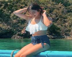She is also a good swimmer alongside being a successful YouTuber.